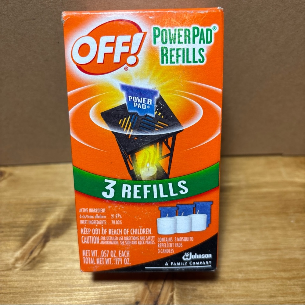 OFF! Powerpad refills for use with Lamp or Lanterns